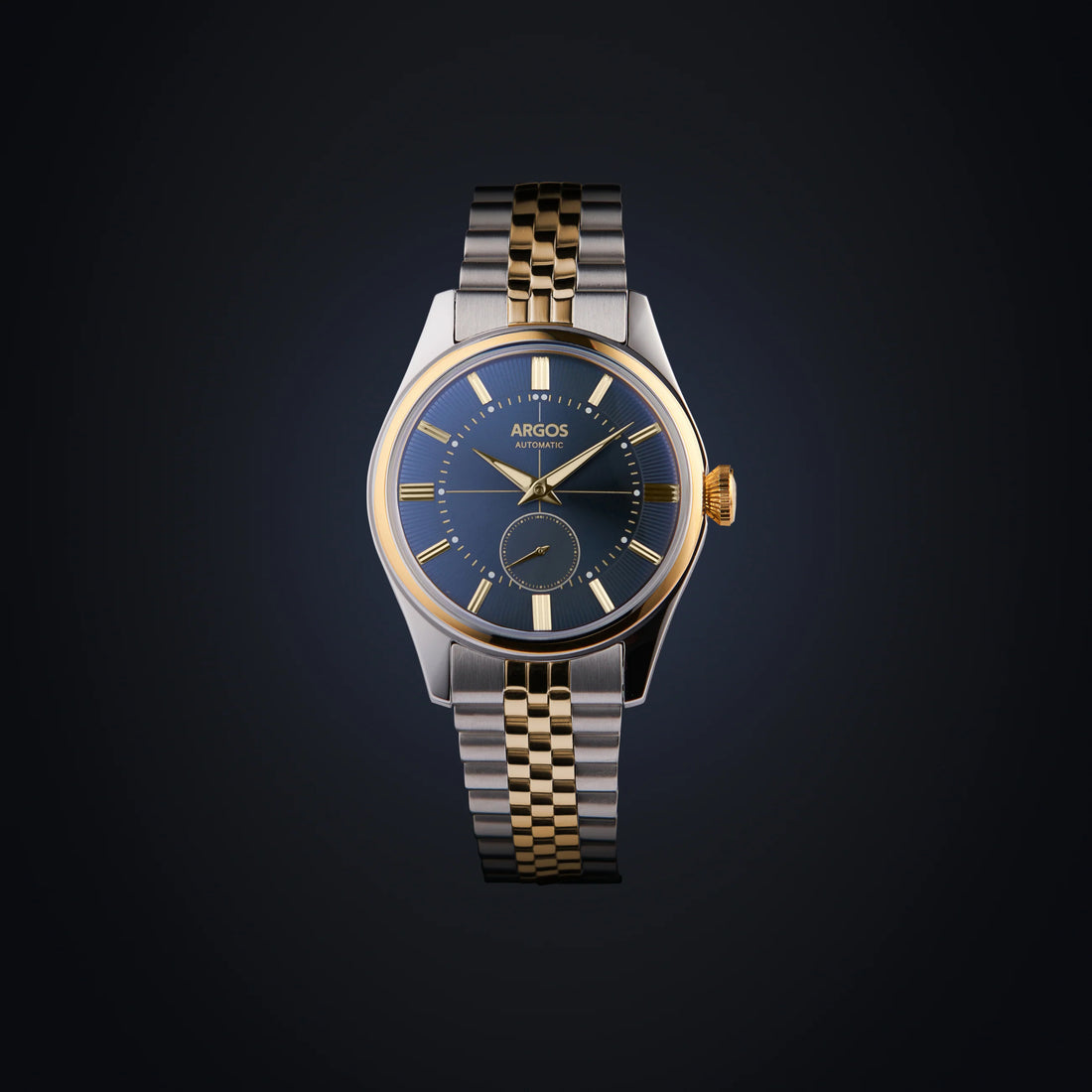 Apollo III - Constellation Blue Gold Two Tone w/ Bracelet