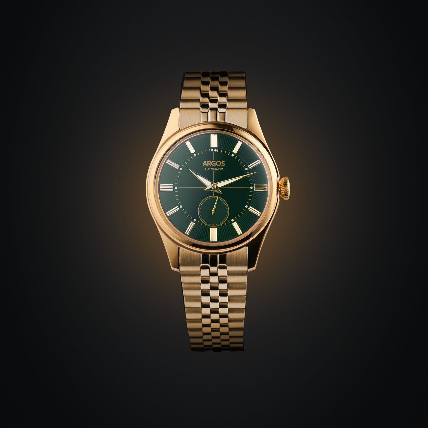 Argos Apollo III - Olive Green Gold with Golden Jubilee Bracelet ...