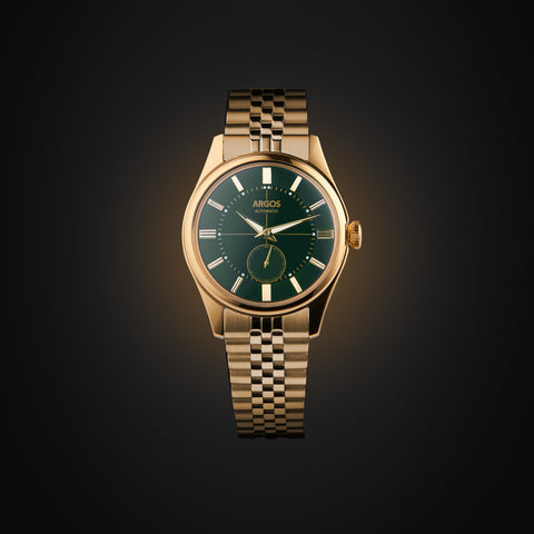 AP3.23 - Olive Green Gold w/ Golden Bracelet