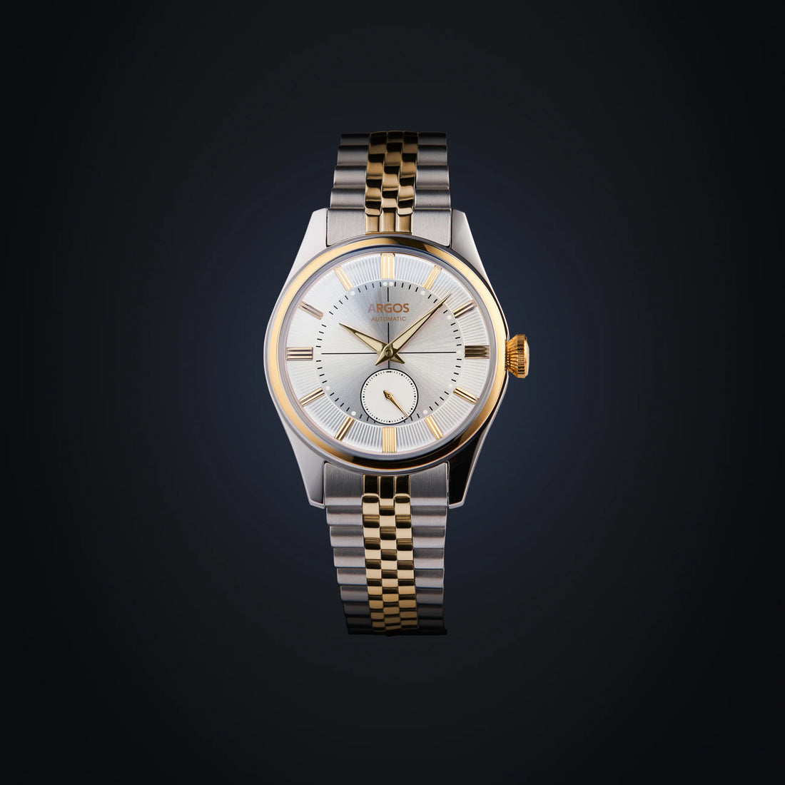 Apollo III - Pearl White Gold Two Tone w/ Bracelet